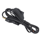 Fio Montado com Interruptor 2x0,50mm 2metros Preto Multi FC