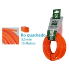 Fio Nylon Quadrado Roçadeira Grama Ekilon