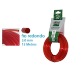 Fio Nylon Redondo Roçadeira Grama Ekilon