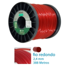 Fio Nylon Redondo Roçadeira Grama Ekilon