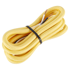 Fio para Pendente Tecido Amarelo 1,5m
