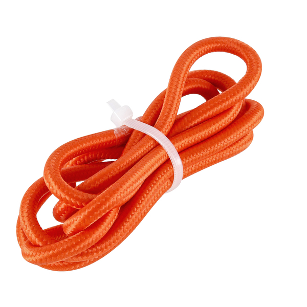 Fio para Pendente Tecido Laranja 1,5m