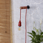 Fio para Pendente Tecido Vermelho 1,5m