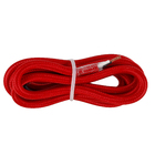 Fio para Pendente Tecido Vermelho 1,5m