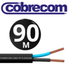 Fio Pp Cabo Extensor Flexivel  2x1,00mm Com 90 Metros