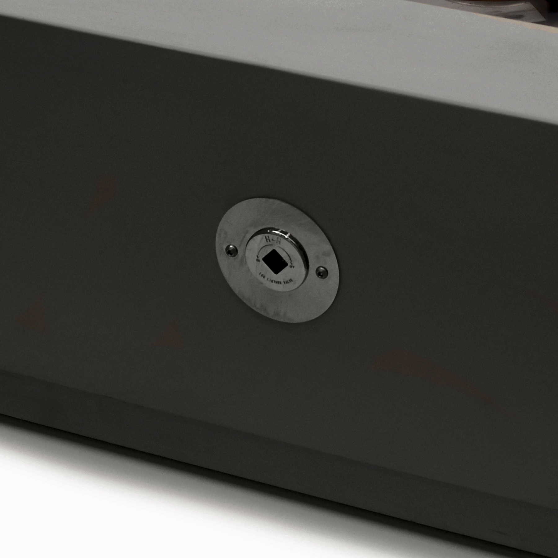 Fire Pit Tenerife Base Cimento com Cristais Cinza Chumbo K3