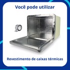 Fita Adesiva Aluminizada Para Caixa De Isopor 20 Metros