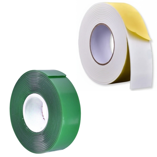 Fita Adesiva Dupla Face Transparente 19mmx2m + Fita Adesiva D