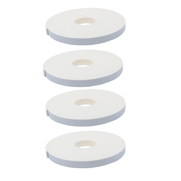 Fita Adesiva Espuma Porta Janela 5 Metros Kit 4 Uni Batente V