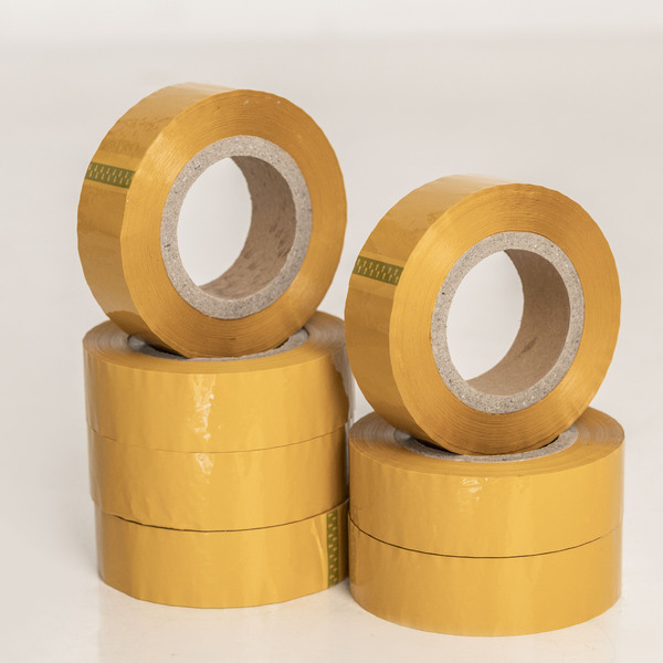 Fita Adesiva Marrom 44mm X 200 Metros - Kit C/42 Rolos