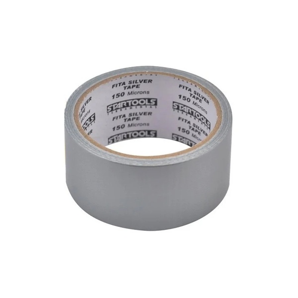 Fita Adesiva Silver Tape 150 Microns 45mm X 5 Metros