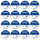 Fita Adesiva Telada Para Drywall 90m X 48mm Waltape 16 Unid