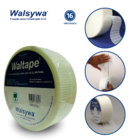 Fita Adesiva Telada Para Drywall 90m X 48mm Waltape 16 Unid