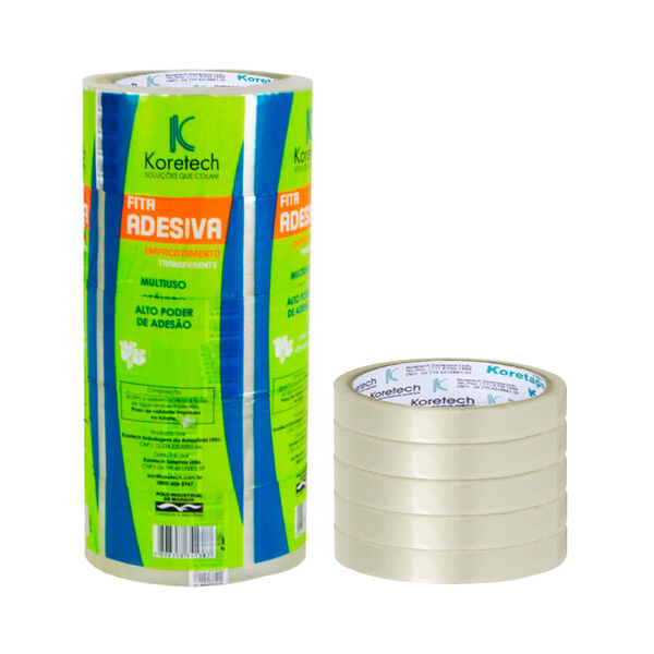 Fita Adesiva Transp 18x40 Koretech C/13