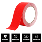 Fita Antiderrapante 50 Mm X 15 Metros - Vermelha