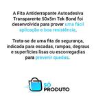 Fita Antiderrapante Autoadesiva Transparente 50x5m Tek Bond