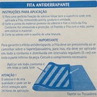 FITA ANTIDERRAPANTE PARA TAPETES E PASSADEIRA PRETO AUTO ADES