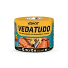 Fita Asfáltica 10cm 10m Vedatudo Vedacit