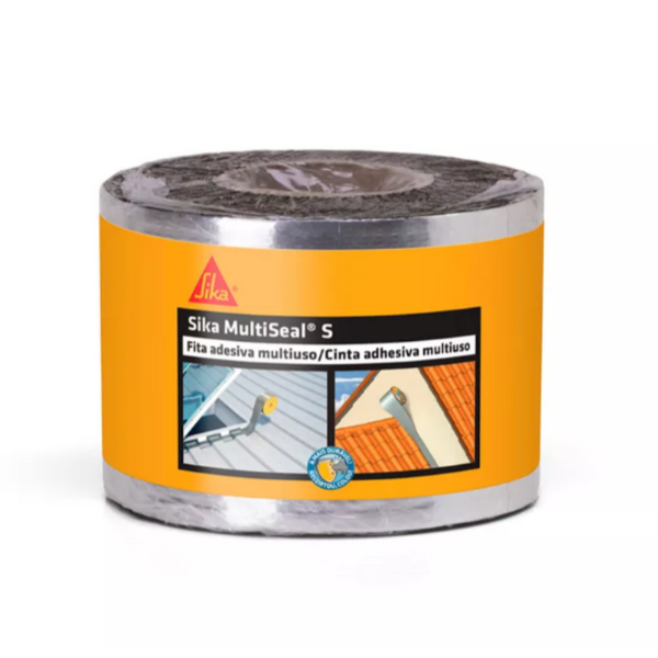 Fita Asfáltica Autoadesiva Alumínio 1mm 15cmx10m Multiseal-S Sika