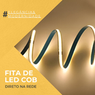Fita Cob De Led 320led 10m Ligação Direta Na Rede 110v Branco