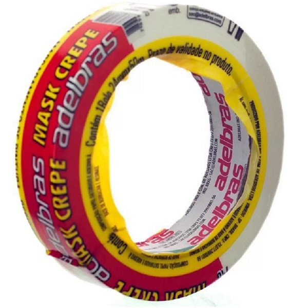 Fita Crepe 24mmx50mt Mask Adelbras 710 01un