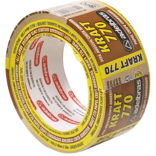Fita Crepe Adelbras 770 48mm X 50m
