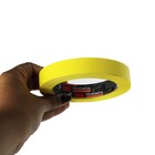 Fita Crepe Amarela 18x40m - 3m