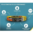 Fita Crepe Amarela 18x40m - 3m