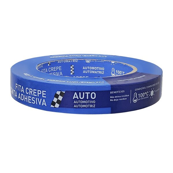 Fita Crepe Auto Adesiva 40 Metros Norton (regular) 18mm