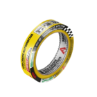 Fita Crepe Automotiva Amarela A128ra/s 18mmx40m Adere - Unico