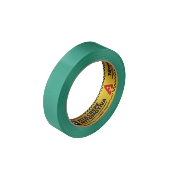 Fita Crepe Automotiva Verde 525 18mmx50m Adere - Unico
