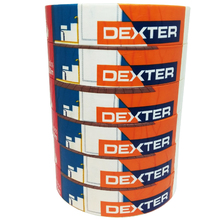 Fita Crepe Branca 25mm x 50m com 6 Unidades Dexter