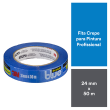 Fita Crepe Profissional 3M ScotchBlue 24mmx50m