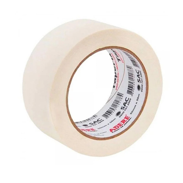 Fita Crepe Uso Geral Bege 426 45mmx50m - Adere