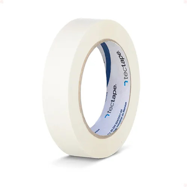 Fita Crepe Uso Geral Pintura 18mmx50m Bege Tectape