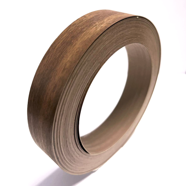 Fita de Borda De Plástico PVC Imbúia Terra 22mm Rolo com 10m Tegus