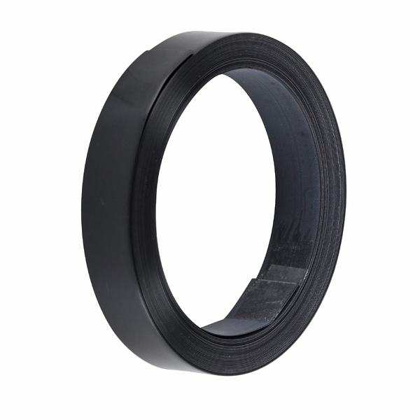 Fita de Borda PVC Preto Onix 22mm Rolo com 10m JR