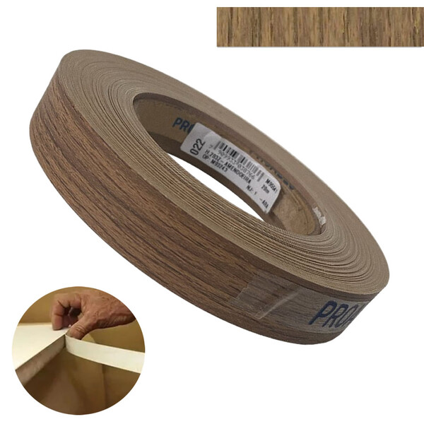 Fita De Borda Pvc Amendoeira 22mm X 20m Proadec