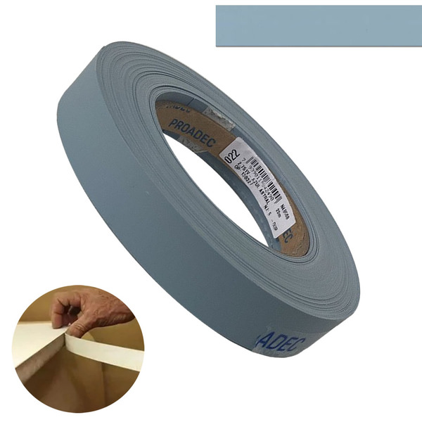 Fita De Borda Pvc Azul Astral 22mm X 20m Proadec