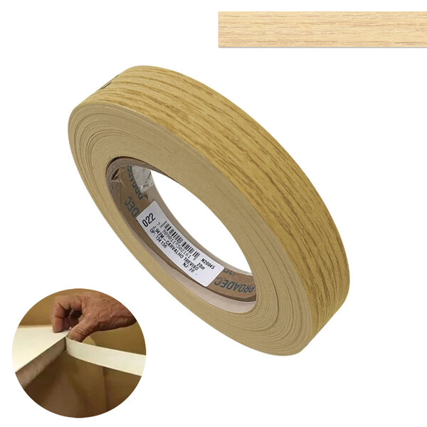 Fita De Borda Pvc Carvalho Treviso 35mm X 20m Proadec