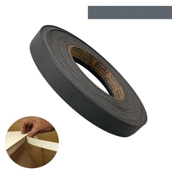 Fita De Borda Pvc Grafito Chess 35mm X 20m Proadec