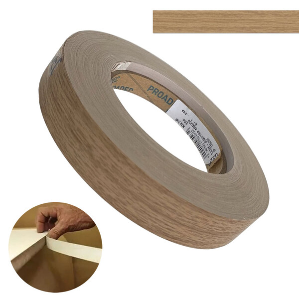 Fita De Borda Pvc Jequitibá 22mm X 20m Proadec