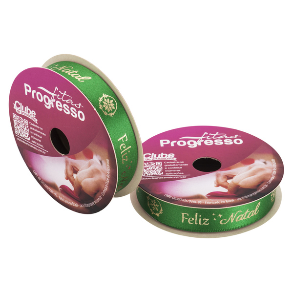 Fita De Cetim Ecf003h - 15mm X 10 Metros - Cor 434 - Feliz Na