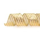 Fita de Decoração Natalina Ouro 91,4x6,3x0,05cm Cromus
