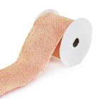 Fita de Decoração Natalina Vermelho e Ouro 91,4x6,3x0,05cm Cromus