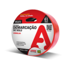 Fita de Demarção Vermelha 50mm x 15m Adere