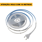 Fita De Led 10 Metros 120 Leds Branco Neutro 4000k 220v Diret