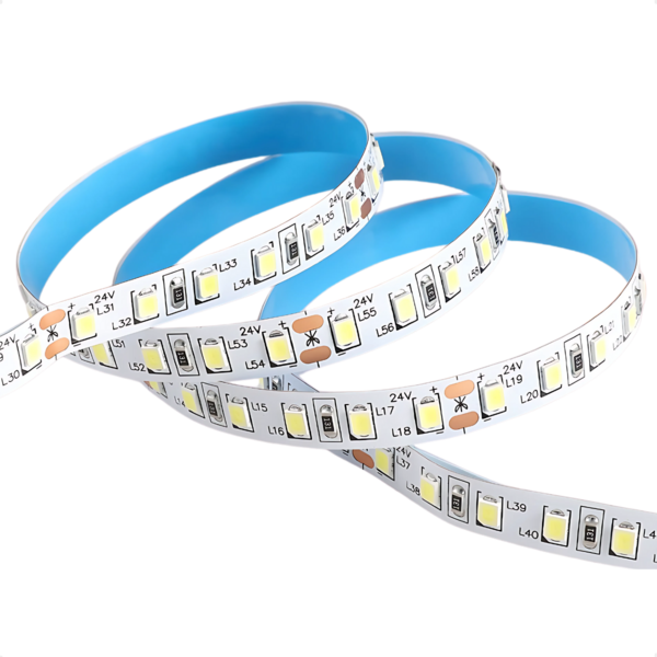 Fita De Led 12w 120 Leds/m 12v Blumenau Com 5 Metros