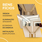 Fita De Led Cob 30mm 5m 180w 1600 Leds/m P/ Perfil Sanca 12v