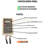 Fita De Led Rgb 5m 120 Leds 133 Efeitos Ip20 Com Controle